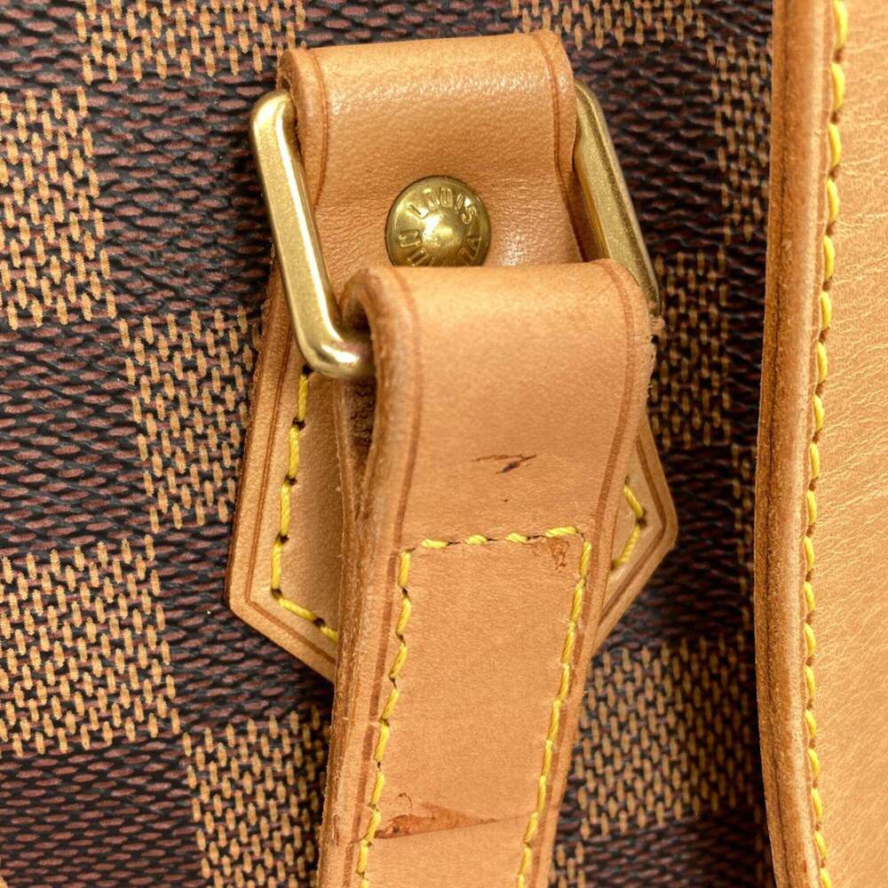 LOUIS VUITTON Brown Damier Canvas Tote Bag - Picture 14 of 16